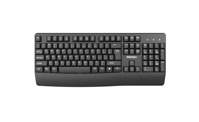 Meetion K4130 2.4G Wireless Keyboard -Black