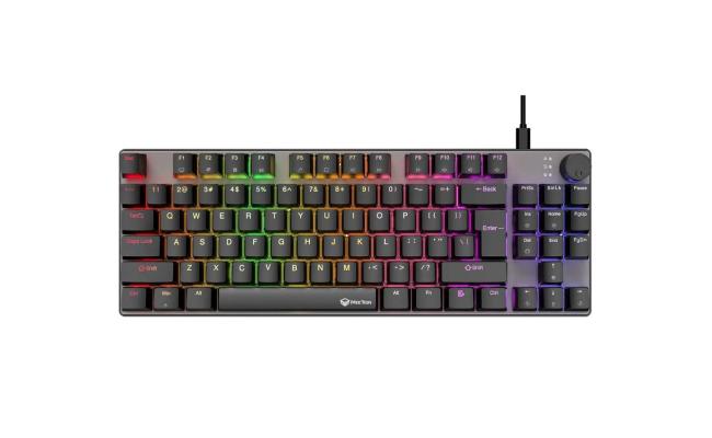 Meetion MK008 Pro 80% RGB Hot-swap Red Switch Mechanical Wired Keyboard