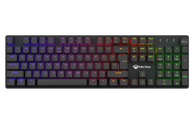Meetion MK009 MX Hotswap Blue Switch Mechanical Wired Gaming Keyboard