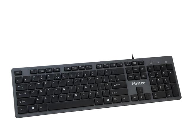 MeeTion MT-K841 USB Standard Chocolate Keyboard