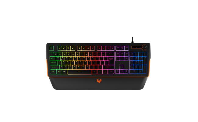 MeeTion MT-K9520 RGB Magnetic Wrist Rest Keyboard for Gaming