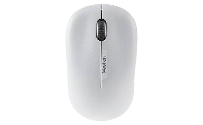 MeeTion MT-R545 Cordless Optical Usb Computer 2.4GHz Wireless Mouse -White