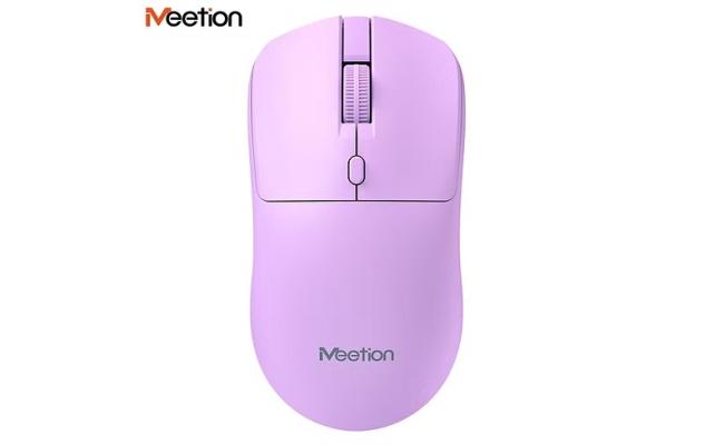 Meetion R546 Wireless 2.4GHz Silent Mouse -Purple