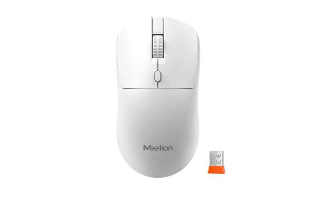 Meetion R546 Wireless 2.4GHz Silent Mouse -White