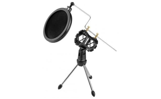 Microphone holder pop shield F-9