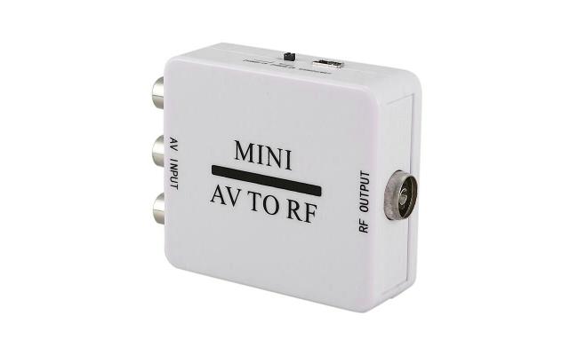 Mini AV to RF Converter