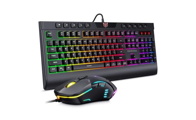 ONIKUMA G21+ CW902 Gaming Keyboard and Mouse Combo