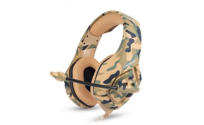 ONIKUMA K1-B ARMY HEADPHONE GAMING HEADSET WITH MICROPHONE