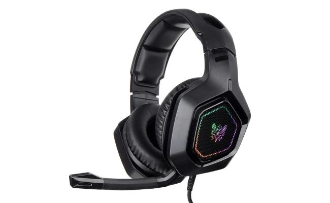 ONIKUMA K10 7.1 Virtual Surround Sound Wired RGB Gaming Headset -Black