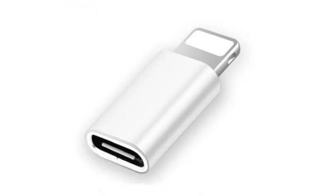 OTG Adapter Lighting Female  For iPhone To Type C  Male