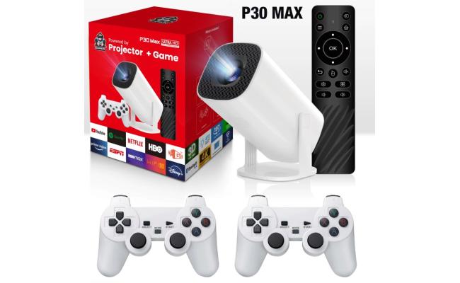 P30 Max Game Projector for Xiaomi IOS Android Phone 720P Outdoor 1080P 4K Supported HDMI