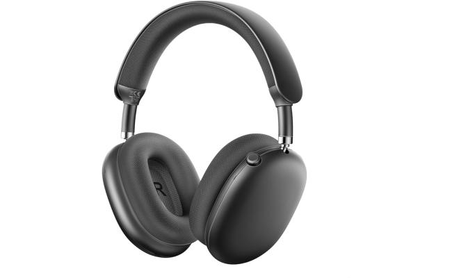 P859 ANC Over-Ear Wireless Bluetooth Headphones -Black