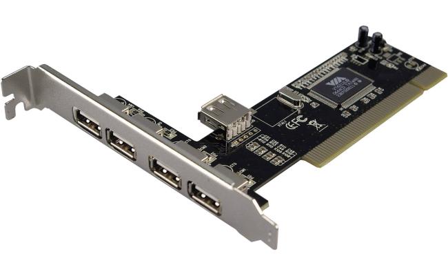 PCI USB 2.0 4Port Adapter Card-4Port
