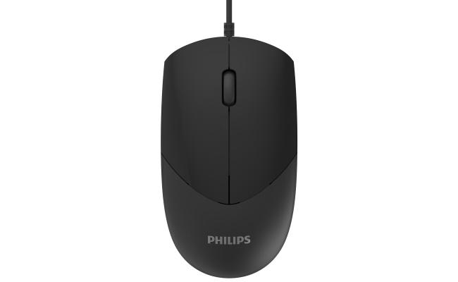Philips SPK7244 Wired Mouse 1000DPI- Black