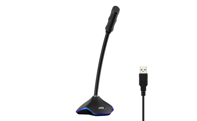 Popu.Pine Colorful Multimedia RGB Microphone