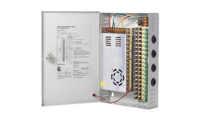 Power Supply 18-Ch,12V-10AM-120W
