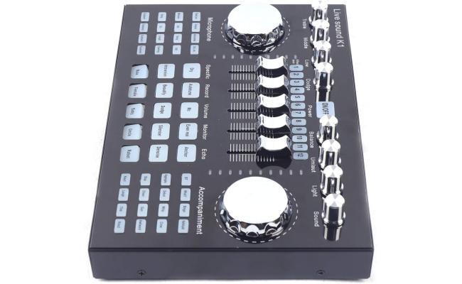 Professional Audio Mixer Sound Board Console with 27 Sound Effects