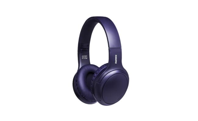 Remax RB-605HB Bluetooth 5.4 Flodable Wireless Headphones -Navy