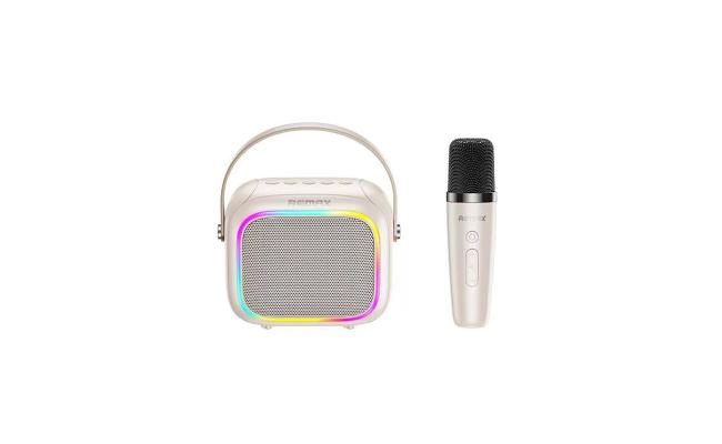 Remax RB-H13 RGB Wireless Portable Karaoke Speaker wth Mic