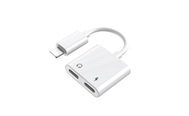 Remax RL-LA07i Concise Series Dual Lightning Audio Adapter