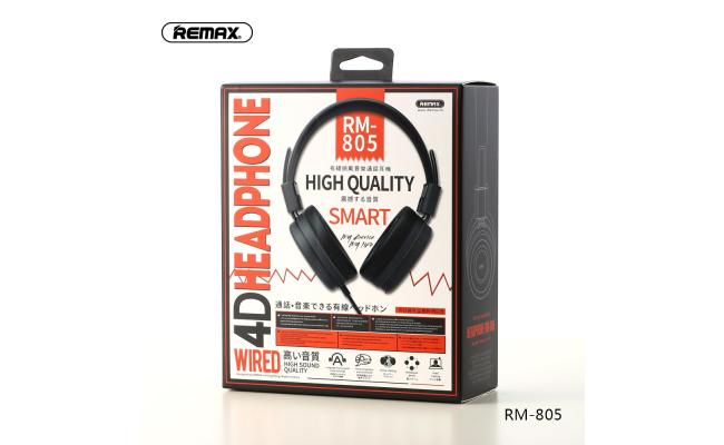 Remax RM-805 Wired 4D Headphone