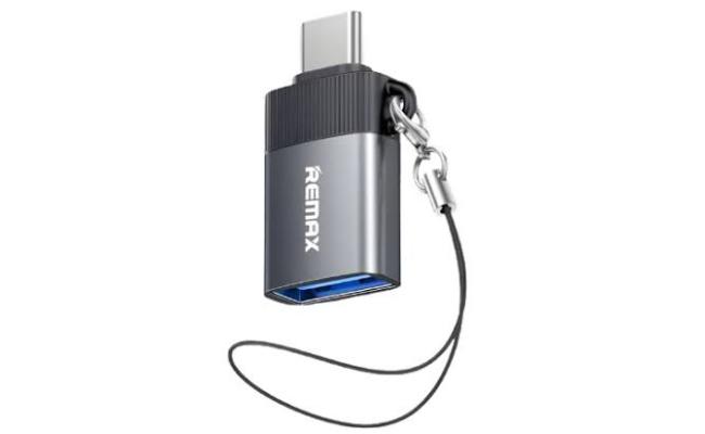 Remax RM-CB32-C-AF Type-C Male to USB 2 Female OTG Adapter