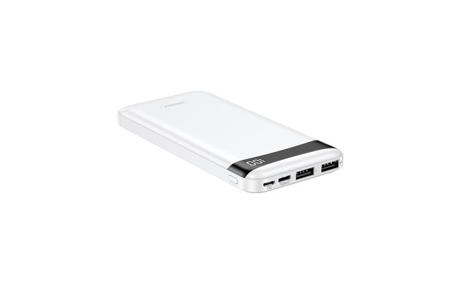 Remax RPP-258 10,000MAH 37WH Green Series 2A Power Bank with 2 Outputs & 2 Inputs