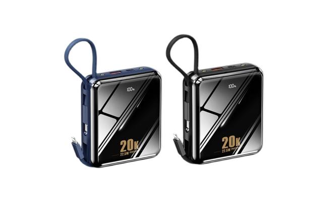 Remax RPP-51 22.5W 20000MAH Full-Compatibility Cable Power Bank