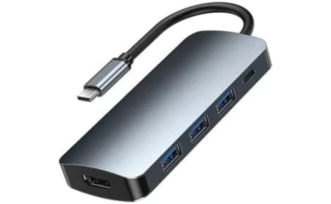 Remax RU-US USB C to HDTV 5-IN-1 Multifunction Adapter