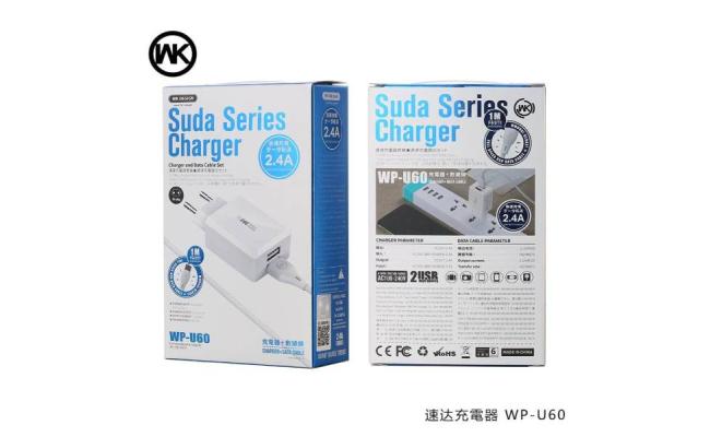 Remax WP-U60-M Suda Series Charger and Data Cable (Micro)