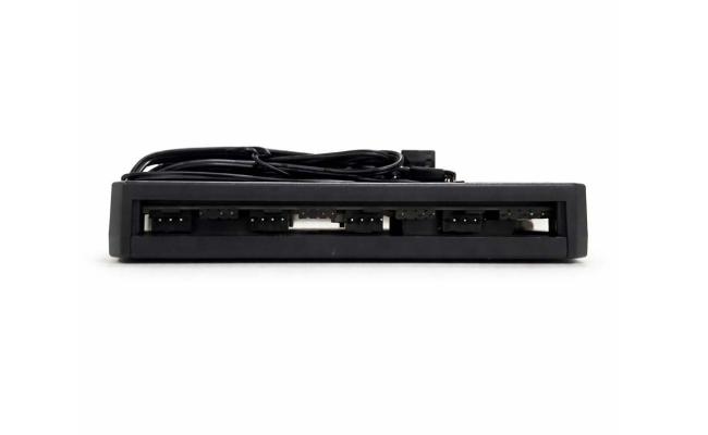 RGB Fan Controller for 6 Fans with Remote