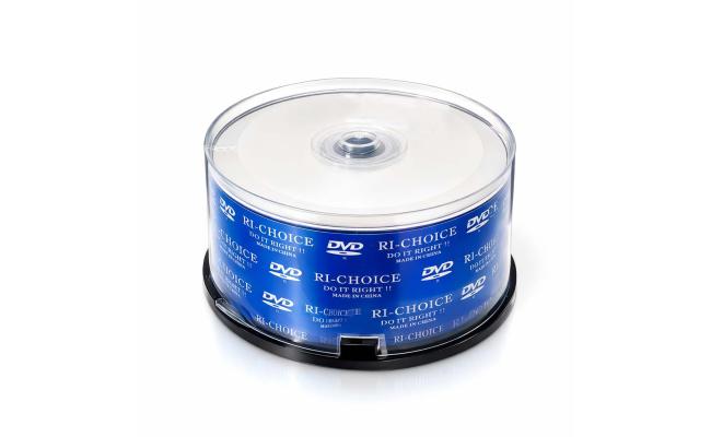 Ri-choice DVD 120 min/4.7GB Box -50 Pcs
