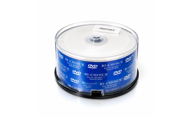 Ri-choice DVD 4.7GB Printable Box -50 Pcs