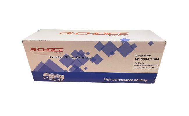 RI-CHOICE Premium Compatible Black Toner Cartridge W1500A without Chip