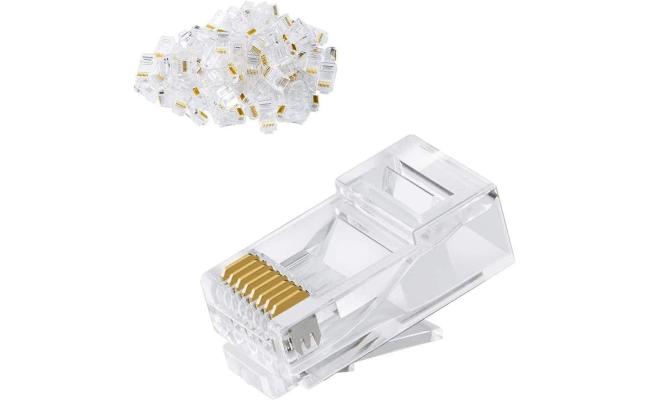 RJ45 Cat6 UTP Connector 100 pcs