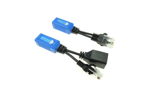 RJ45 Splitter/combiner uPoe cable-kit of 2