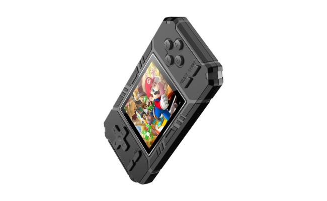 S8 3.0 inch Screen Classic Handheld Game Console Built-in 520 Games (Black)