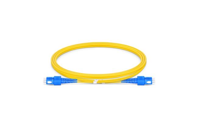SC-SC Singlemode Fiber Patch Cord Duplex- 1M