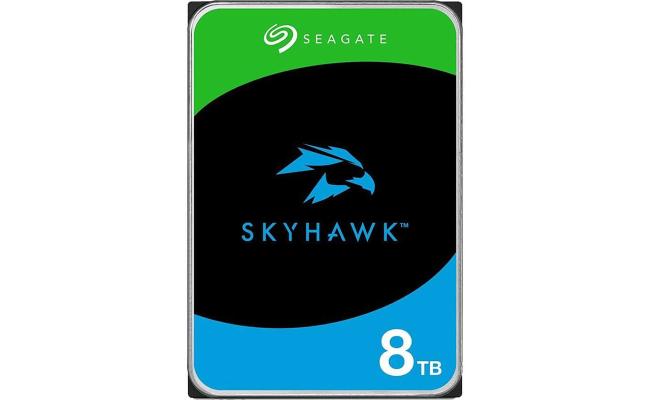 Seagate Skyhawk ST8000VX010 8TB Surveillance Internal Hard Drive HDD 3.5Inch (Design By Dahua)