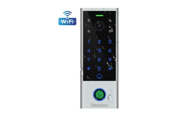 Secukey Vcontrol 3-F Waterproof Fingerprint Video Intercom Access
