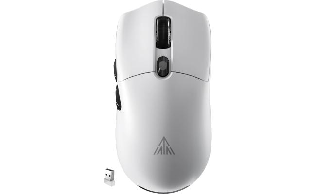 SOLAKAKA SM800 PAW3395 Tri Mode Wireless Gaming Mouse -White