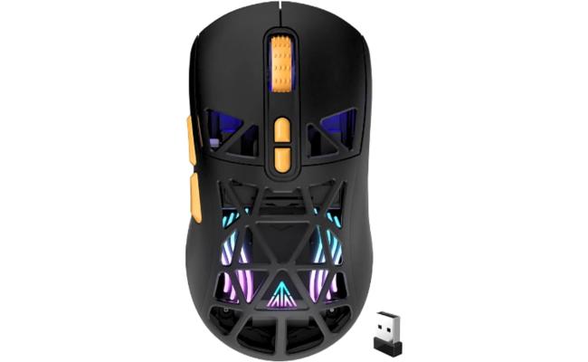 SOLAKAKA SM802 RGB Tri-Mode Gaming Mouse -Black