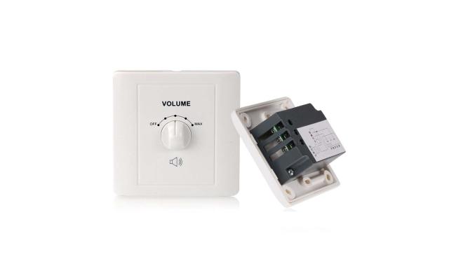 Speaker Volume Rotary Controller Wall Mount 5W
