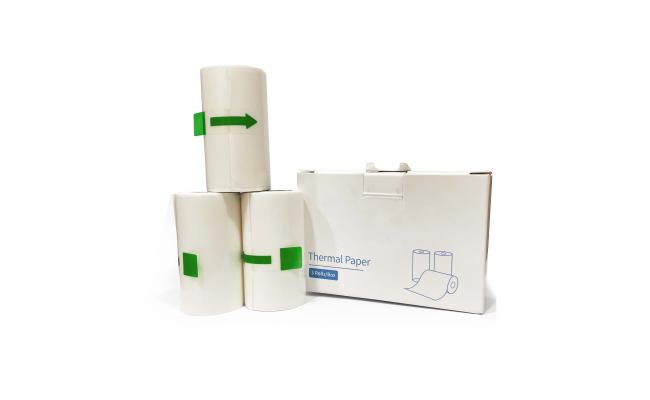 Transparent Continuous Thermal Paper for MP3 printer 3 Rolls/Box