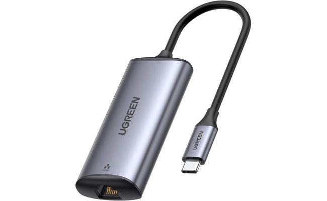 UGREEN CM275 USB-C to RJ45 2.5G Ethernet Adapter-Space Gray