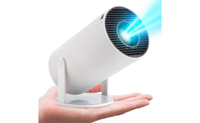 Universal HY300 Ultra HD High Dynamic Range 180 Degree Flip Portable Projector