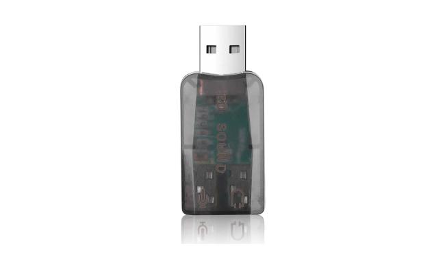 USB 5.1 Channel External USB Sound Card to 3.5mm
