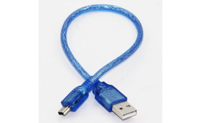 USB CABLE 2.0 EXT 5PIN AF/MINI5P-30CM