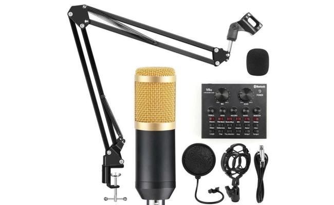 V8S Professional Condenser Microphone for Recording Studio Equipment
