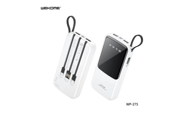 Wekome WP-275 4-in-1 1000mAh Digital Display Power Bank